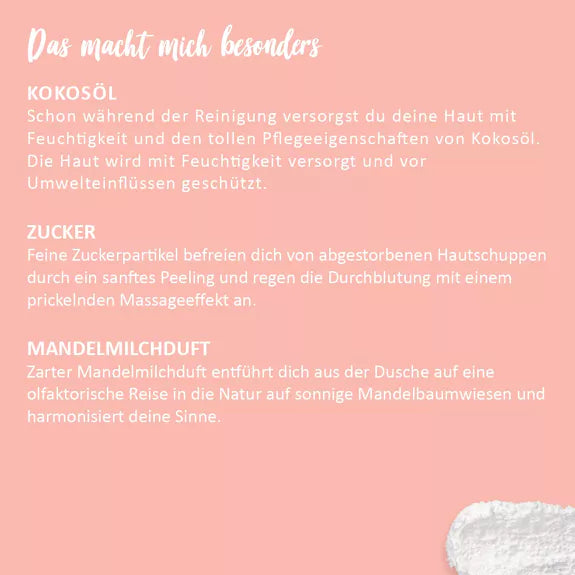 3in1 Dusch-Fluff 'Mandelmilch'